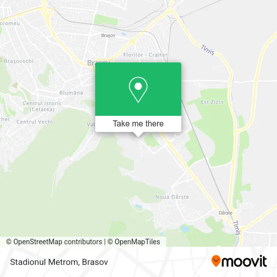 Stadionul Metrom map