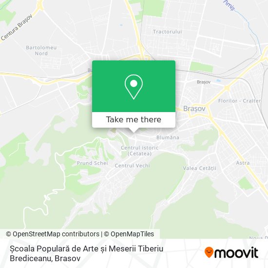 Școala Populară de Arte și Meserii  Tiberiu Brediceanu map