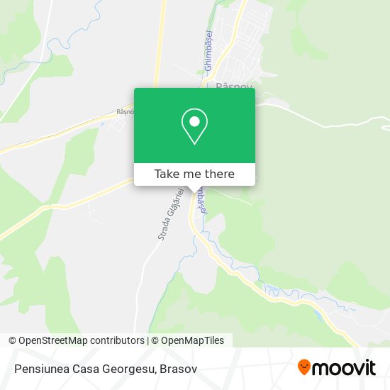 Pensiunea Casa Georgesu map