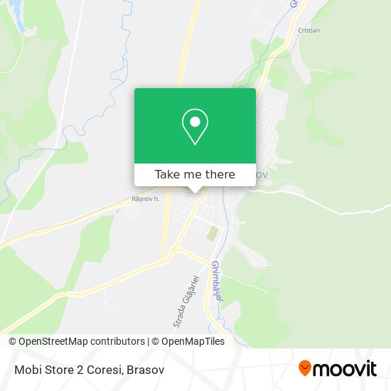 Mobi Store 2 Coresi map