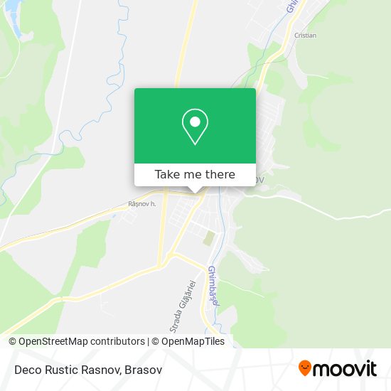 Deco Rustic Rasnov map