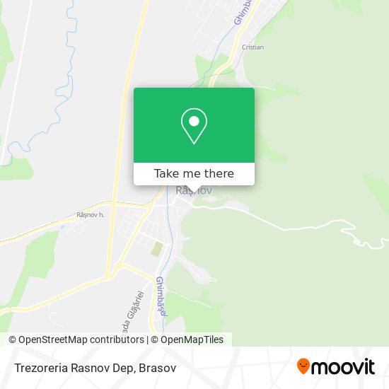 Trezoreria Rasnov Dep map