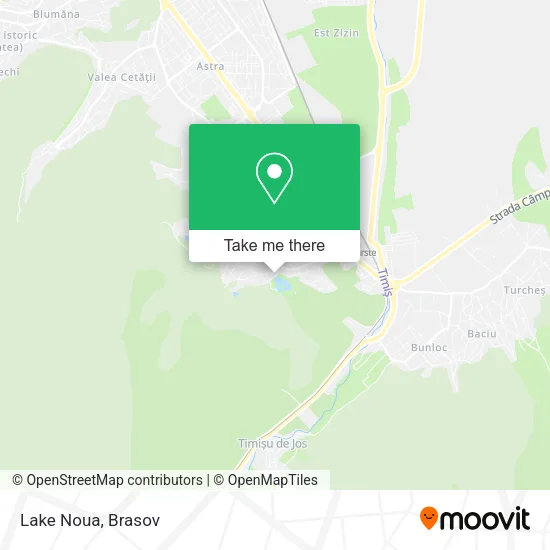 Lake Noua map