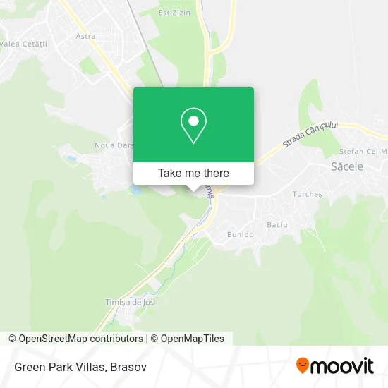 Green Park Villas map
