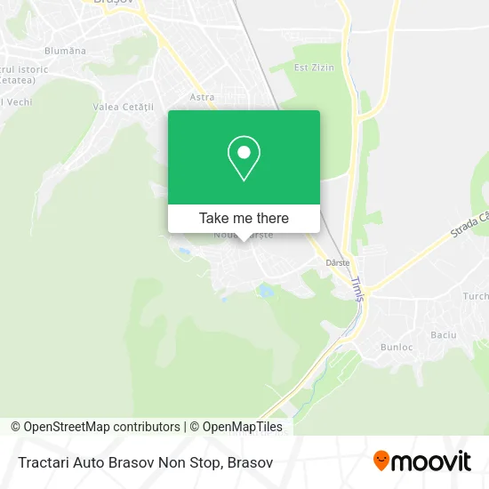 Tractari Auto Brasov Non Stop map