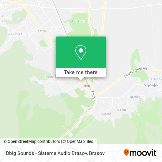 Dbig Sounds - Sisteme Audio Brasov map