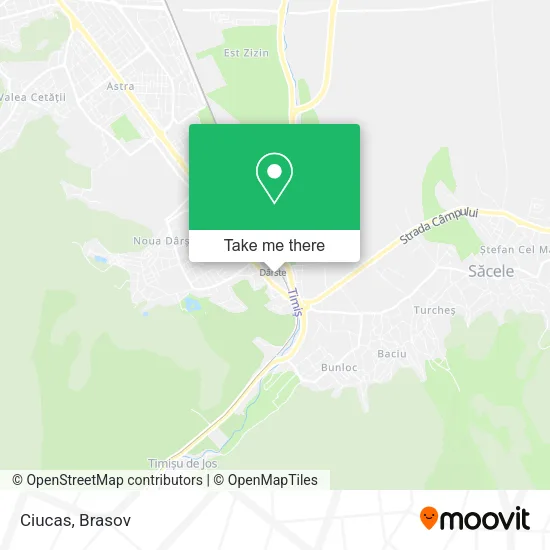 Ciucas map