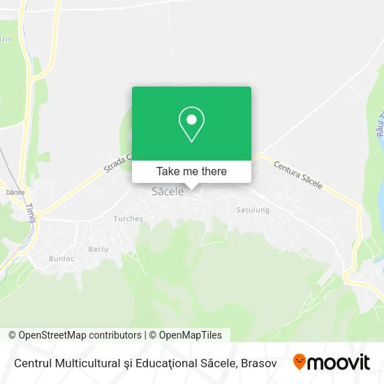 Centrul Multicultural şi Educaţional Săcele map