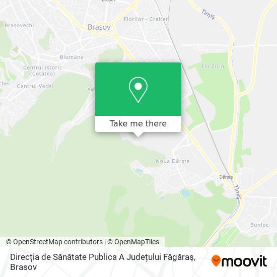 Direcția de Sănătate Publica A Județului Făgăraş map