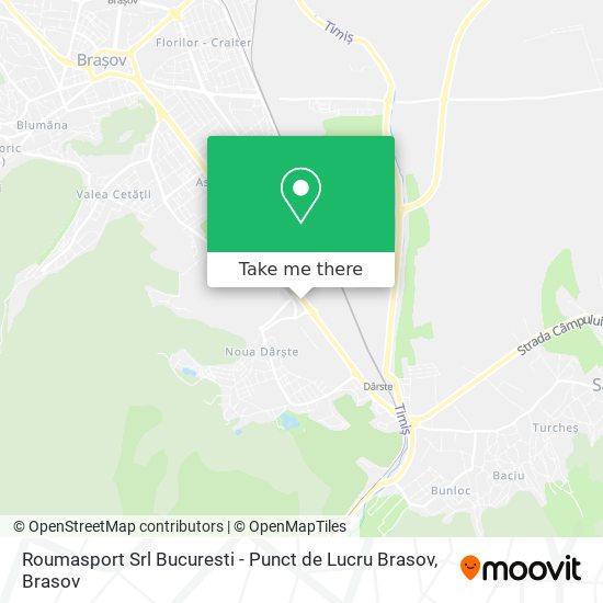Roumasport Srl Bucuresti - Punct de Lucru Brasov map