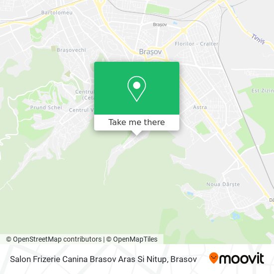 Salon Frizerie Canina Brasov Aras Si Nitup map