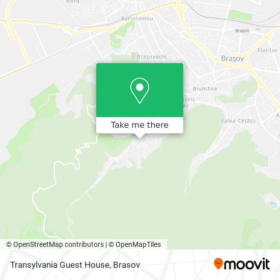 Transylvania Guest House map