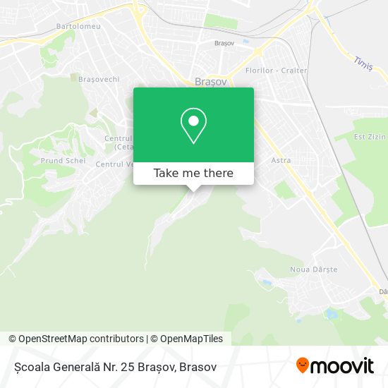 Școala Generală Nr. 25 Brașov map