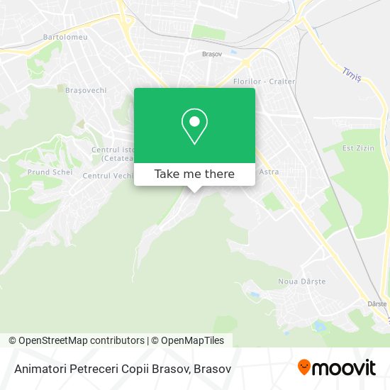 Animatori Petreceri Copii Brasov map