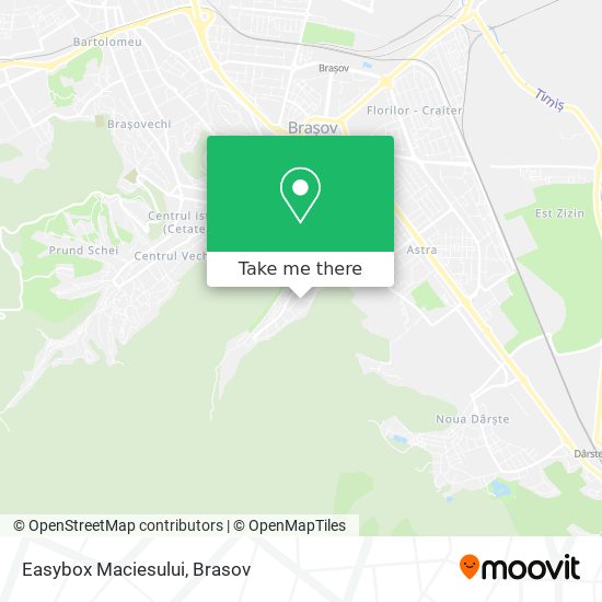 Easybox Maciesului map