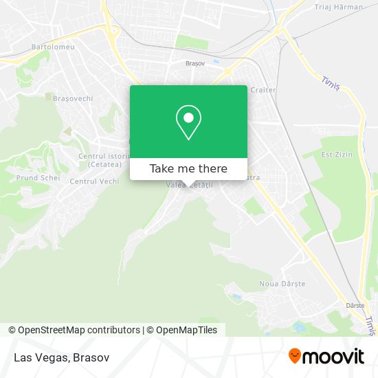 Las Vegas map