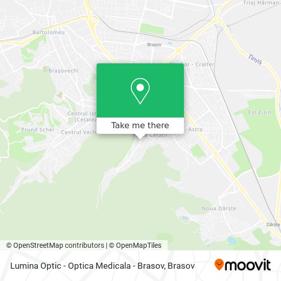 Lumina Optic - Optica Medicala - Brasov map