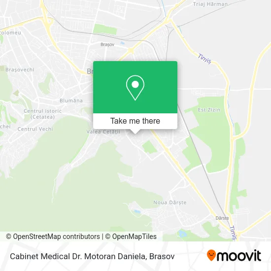 Cabinet Medical Dr. Motoran Daniela map
