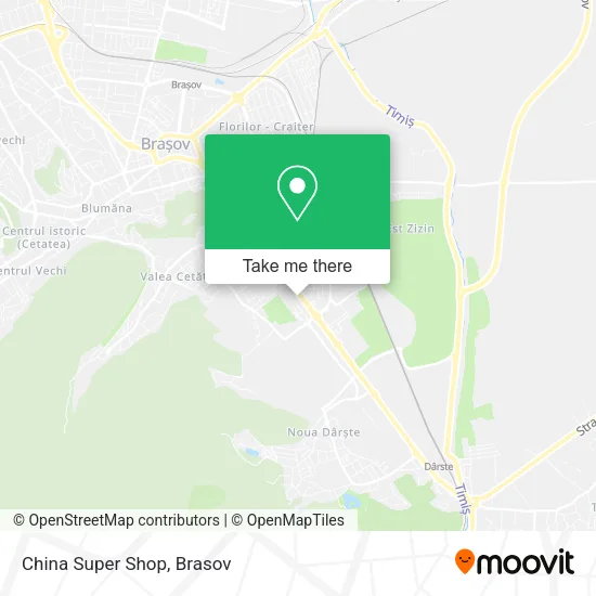 China Super Shop map