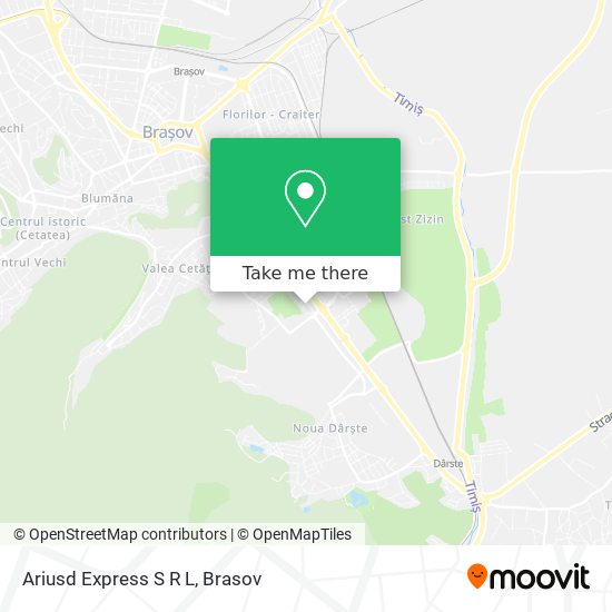 Ariusd Express S R L map