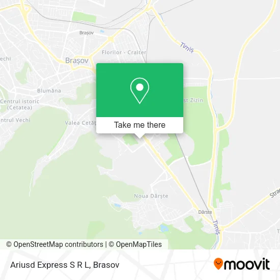 Ariusd Express S R L map