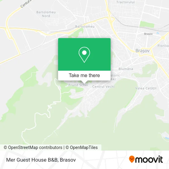 Mer Guest House B&B map
