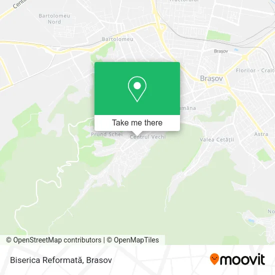 Biserica Reformată map