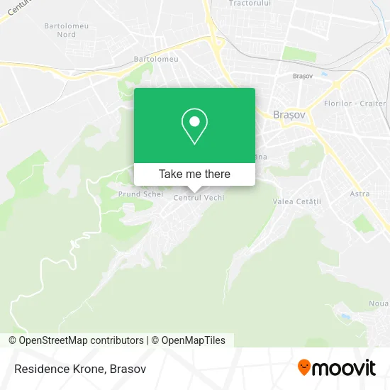 Residence Krone map