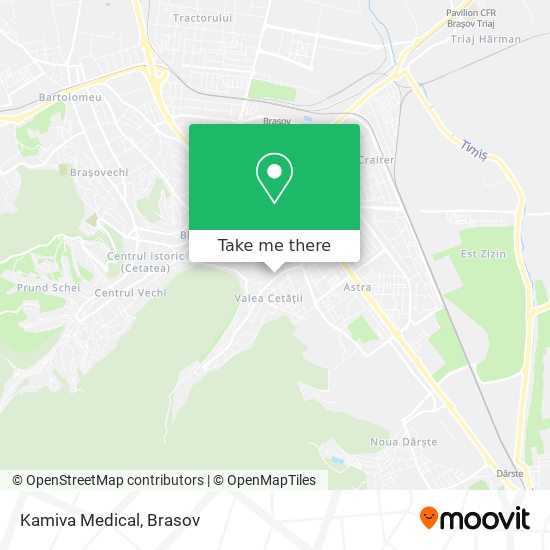 Kamiva Medical map