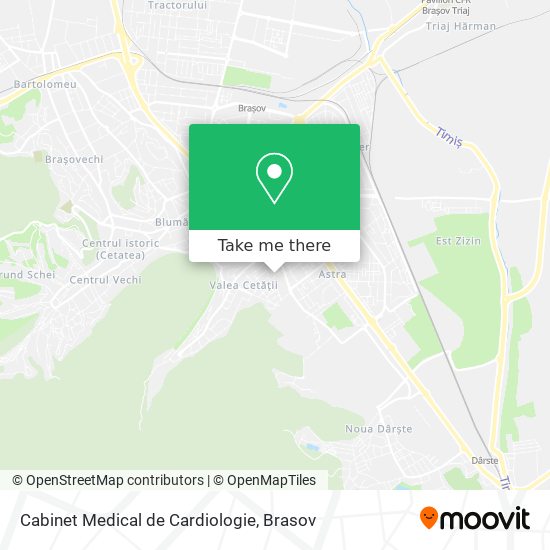 Cabinet Medical de Cardiologie map