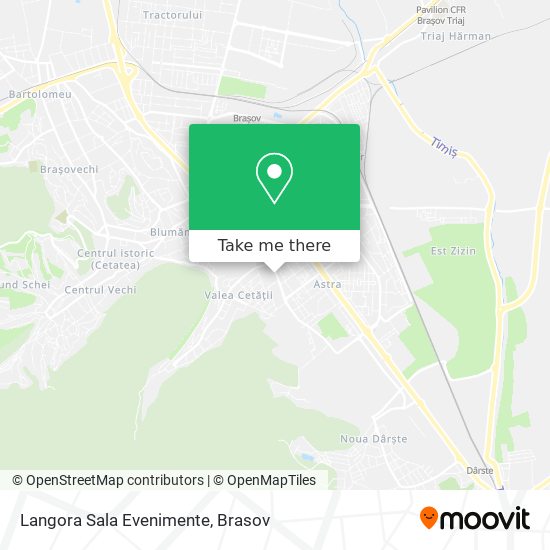 Langora Sala Evenimente map