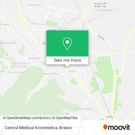 Centrul Medical Kronmedica map