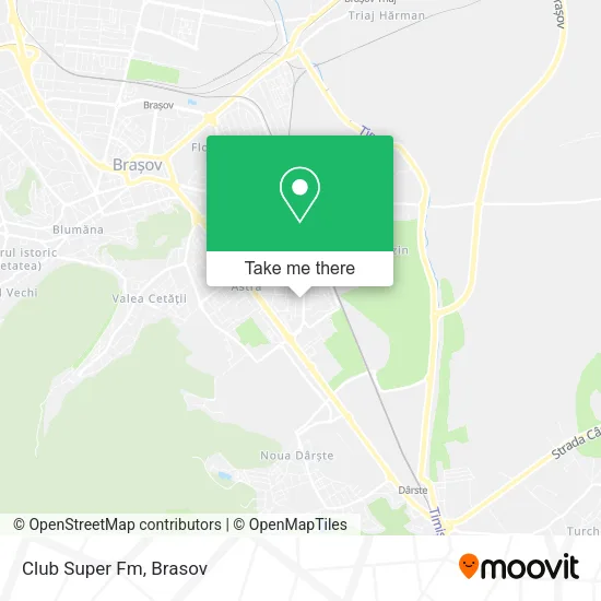 Club Super Fm map