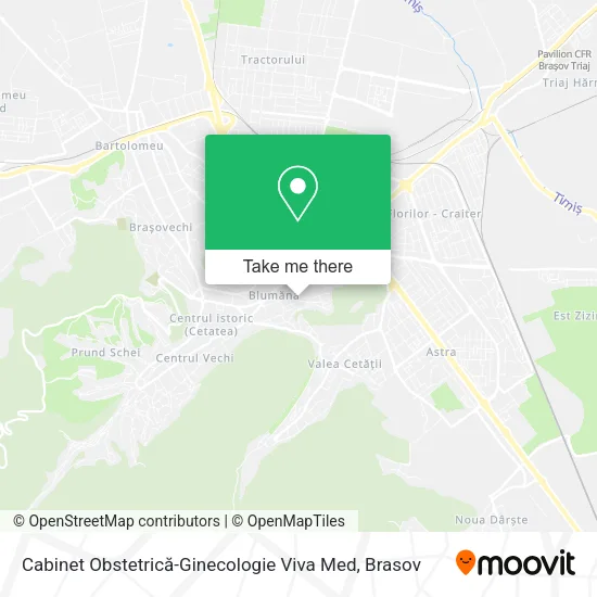 Cabinet Obstetrică-Ginecologie Viva Med map