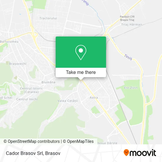 Cador Brasov Srl map