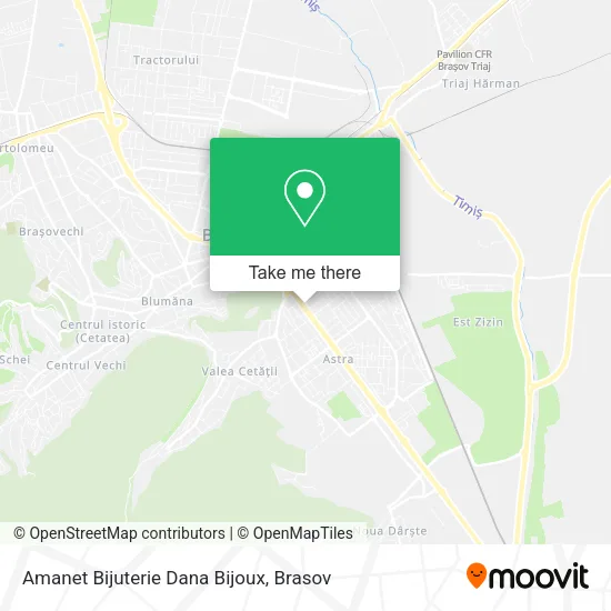 Amanet Bijuterie Dana Bijoux map