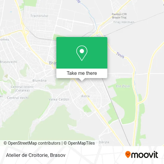Atelier de Croitorie map