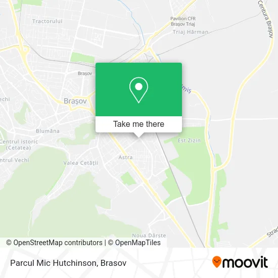 Parcul Mic Hutchinson map