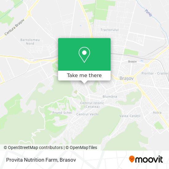 Provita Nutrition Farm map