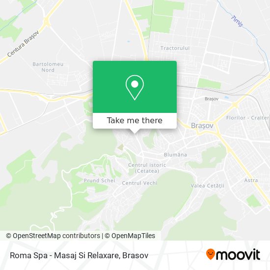 Roma Spa - Masaj Si Relaxare map