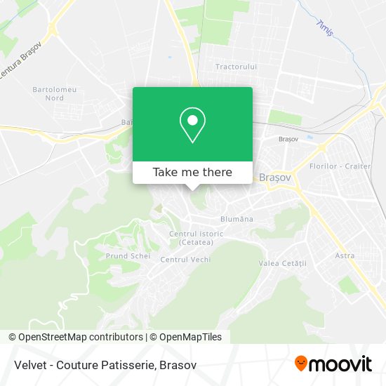 Velvet - Couture Patisserie map