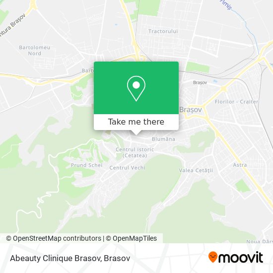 Abeauty Clinique Brasov map