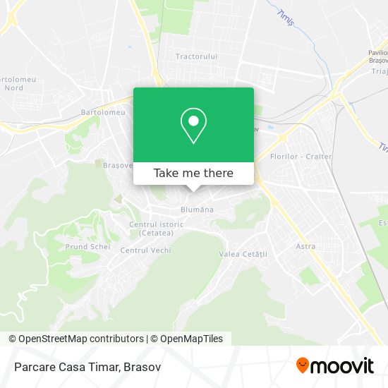 Parcare Casa Timar map