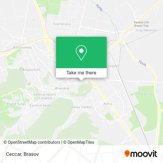 Ceccar map