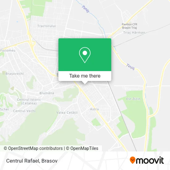 Centrul Rafael map