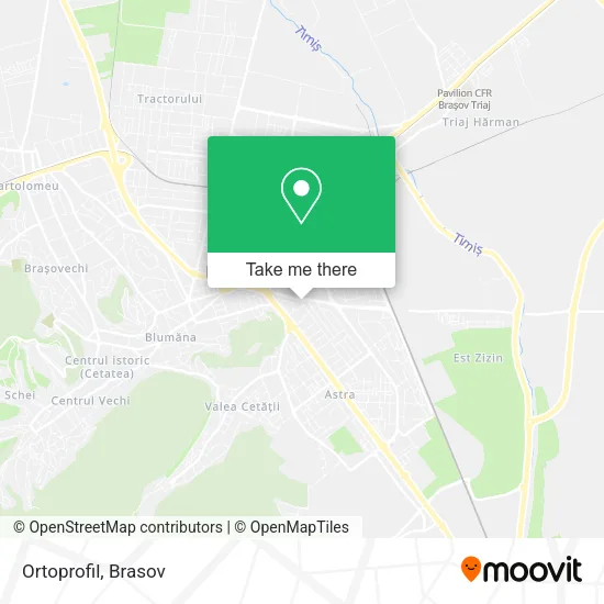 Ortoprofil map