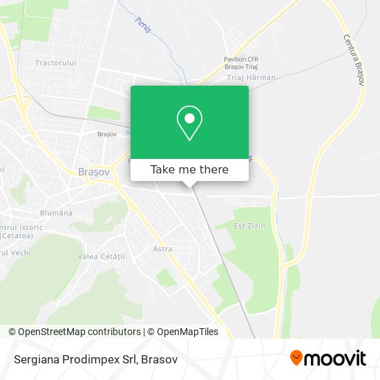 Sergiana Prodimpex Srl map
