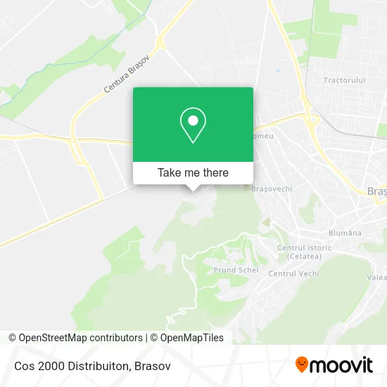 Cos 2000 Distribuiton map