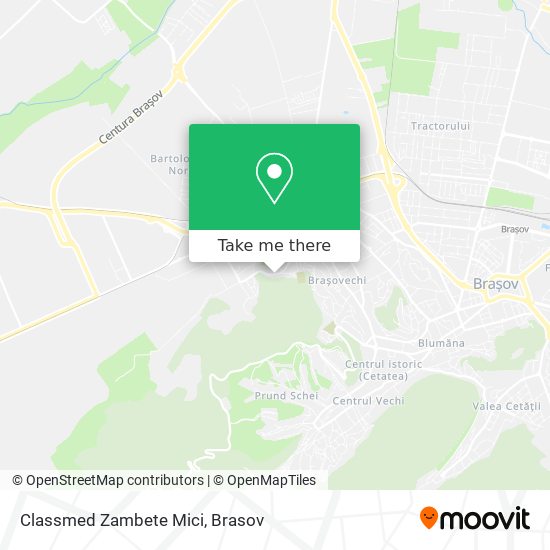 Classmed Zambete Mici map