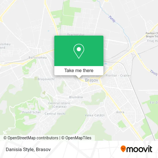 Danisia Style map
